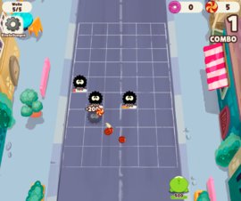 Om Nom Bounce - Screenshot